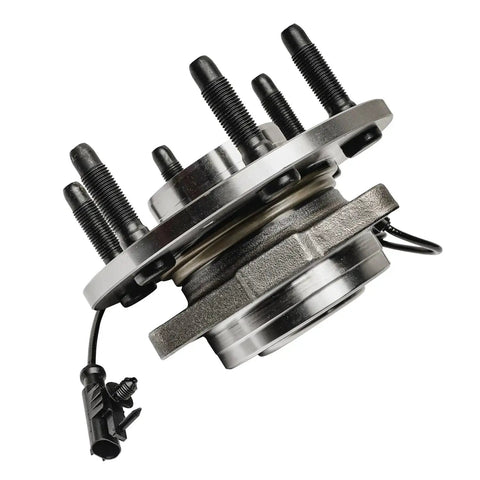 4WD Front Wheel Bearing Hub Assembly for Chevy GMC Silverado Sierra Yukon XL 1500 Tahoe Avalanche Cadillac Escalade ESV EXT Front Hub Replacement 6 Stud Wheel Bearing Kit Direct Fit Design With Durable Steel Components For Longevity