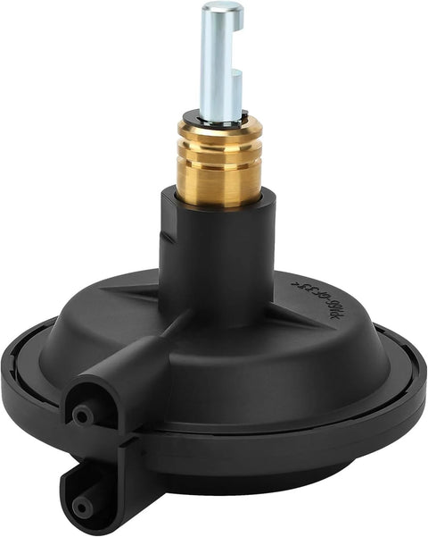 Vacuum actuator Superall 600-300 4WD with black housing, brass valve, and silver shaft
