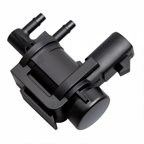 Black 4x4 disengage hub locking actuator with dual vacuum ports and 13mm connector