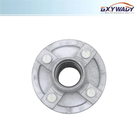 Front view of the 4 on 4 inch galvanized trailer hub replacement kit for 2000 lb axles with 1 inch or 1.0625 inch spindle bearing kit.