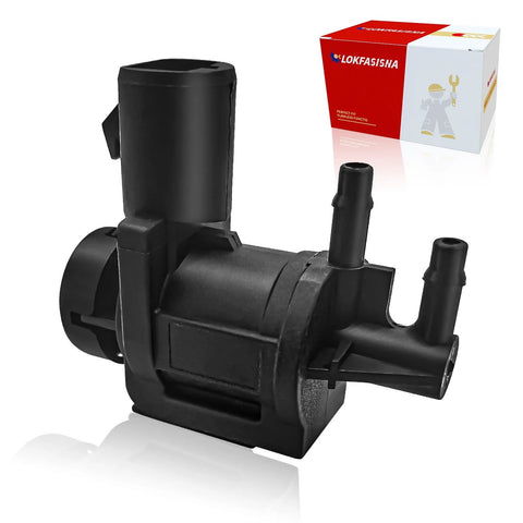4x4 vacuum solenoid locking hub actuator, black plastic, Ford F-Series compatible, by LOKFASISHA