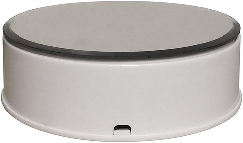 5.5 Inches Electric Turntable Mirror Surface Motorized Rotating Display Stand - VXB Ball Bearings