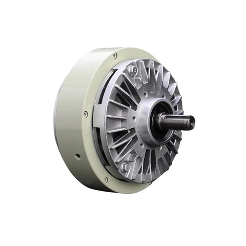 Side view of Magnetic Particle Brake 50 Nm 5 Kg Industrial Torque Brake for machinery, showcasing its durable metal housing