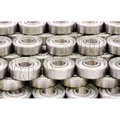 50 Bearing R166ZZ 3/16x3/8x1/8 inch Shielded Miniature Bearings - VXB Ball Bearings