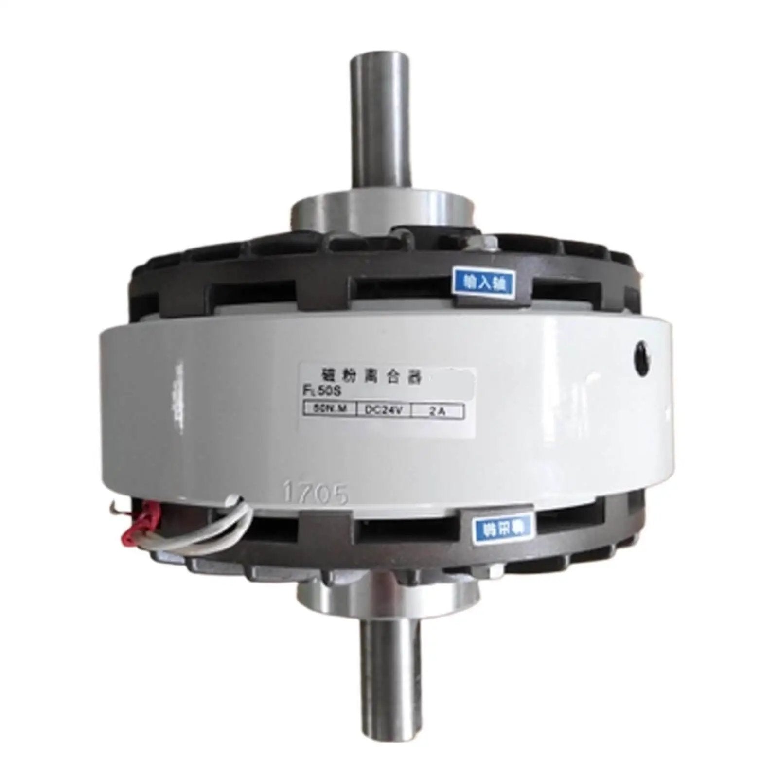 Built Tough 50Nm Magnetic Particle Clutch With Dual Ax...