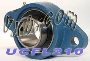 50mm Bearing UCFL-210 + 2-Bolt Flanged Cast Housing Mounted Bearing