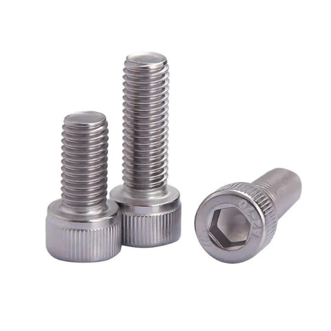 10 Pcs M8 Fine Thread 1.0 Pitch 25mm Hex Socket Head Cap Screws A2 Stainless Steel DIN 912 Tough Allen Bolts For Machinery Assemblies And Projects Today