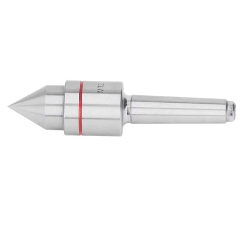 MT2 Live Center Pro Grade Built For Speed Triple Ball Bearing 60 Degree Tailstock High Carbon Steel Morse Taper Turning Tool