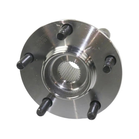 Beefed Up Front Wheel Hubs For Mitsubishi Lancer 2008 To 2015 Pair With 5 Lugs And Ball Bearing Five By Four Point Five Inches Bolt Pattern Replacement MR594979