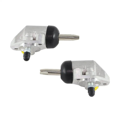 Hydraulic Uni-Servo Trailer Brake Cylinders Pair with Link Arms Left and Right Replacement for 10 x 2-1/4 Inch and 12 x 2 Inch Aluminum