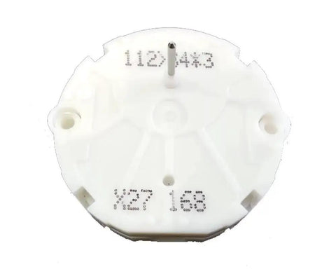 White Switec X27.168 motor from Six Piece Stepper Motor Repair Kit X27.168 For Chevy GM GMC Dash Gauges 2003 2006 Silverado Suburban.