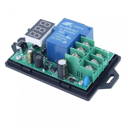 A30-U1 DC 0 To 99.9V Voltage Guard Controller Board with delay relay and real-time screen display for voltage monitoring