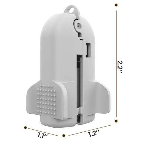 Heavy Duty Plastic Vacuum Storage Clip Seal Grip For Space Saver Bags with dimensions 2.2x1.2x1.1 inches