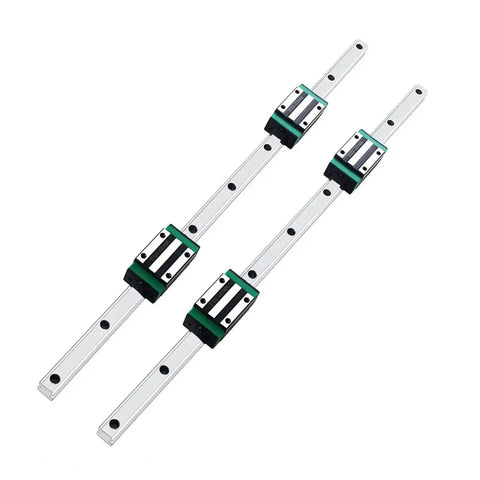 Beefy CNC Linear Rail Kit 2 Pieces HGR20 700mm 20mm Fully Supported Slide Guide Shaft With HGH20CA Bearing Blocks for DIY routers