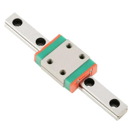 Tiny But Mighty Ultra Compact Ball Bearing Linear Rail With Slide Block 7Mm Width And 70Mm Length High Precision Four Point Load Bearing