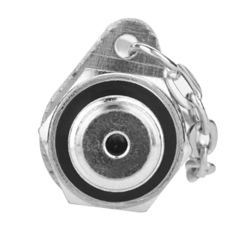 Front view of 63MPa/630BAR Hydraulic Pressure Test Coupling Kit with G1/4 adapter, carbon steel and leak-proof seal.