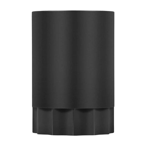 60mm Differential Pinion Lock Nut Tool For ATV Maintenance, black CNC-machined steel, front view