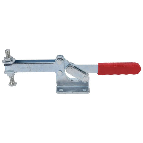 Heavy Duty Antislip Quick Release Horizontal Toggle Clamp With Red Finish, Hold Down Clamp For Woodworking Jigs And Fixtures
