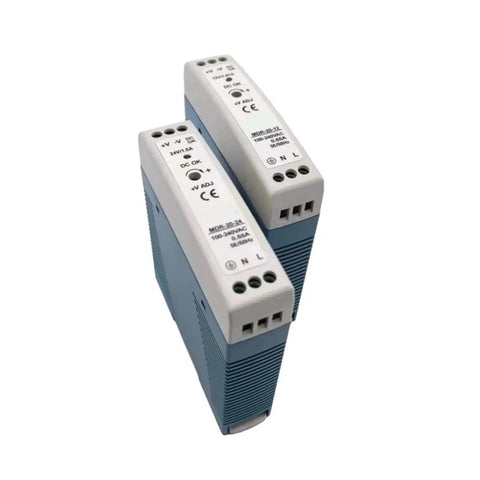 20W 12V 24V DC DIN Rail Power Supply For LED Lighting Industrial SMPS Rock Solid Build Compact High Efficiency Module Reliable 24V Output Easy Mounting