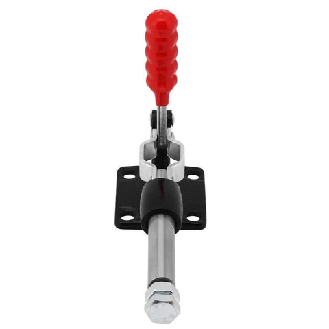 Front view of Push Pull Toggle Clamp 305E 386 Kg Capacity for Workholding Jigs and Welding Fixtures with 42mm Plunger Stroke