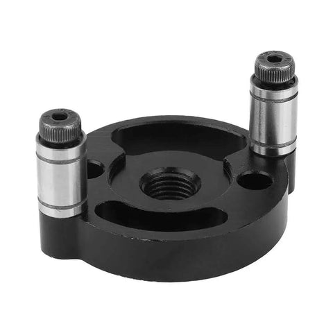 Close-up of Self Centering Doweling Jig Handheld Drill Guide Pro Grade For Precise Furniture Assembly with aluminum alloy body.