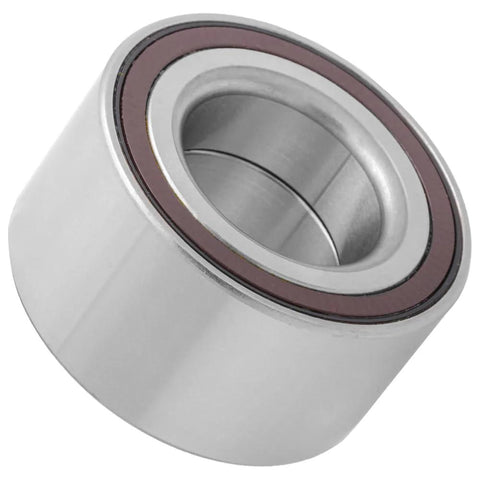 Image of a Two Pack Front Wheel Bearing Kit Fits Prius AWD E 2019 2020 Prius C 2012 2019 Prius Prime, showing a close-up of a metal bearing.