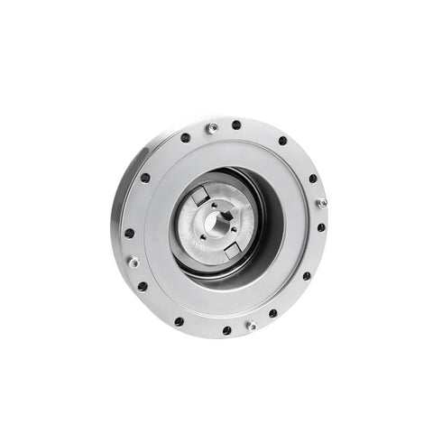 Zero Backlash Harmonic Drive SHF 25 I Strain Wave Gear Reducer for automation robots, front view of compact, durable design.