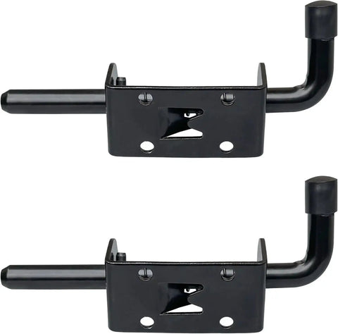 Two Pack 5 Inch Spring Loaded Latch Pin With Eight Screws For Doors Cabinets Chests By E Ting Carbon Steel Durable Lock Bolt