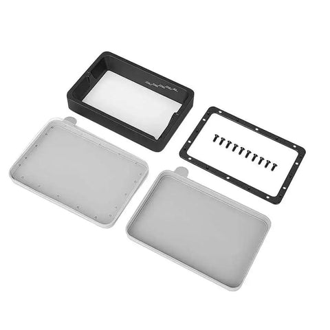 Beefy Aluminum Resin Vat With Preinstalled FEP Film And Steel Ring Rugged Metal Frame Tank For 3D Printing Components Displayed