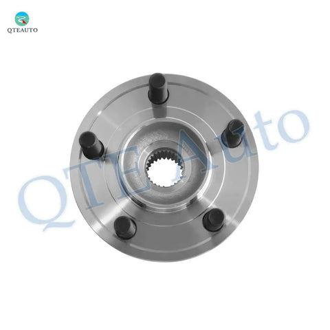 Top view of Pair Of Front Wheel Hub Bearing Assemblies Replacement Kit For Chrysler 300 AWD 2005 Through 2023 Front Hubs V6 V8