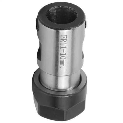 Pro Grade ER11 Collet Block With 10mm Axle Hole For Lathes And Milling Machines, Spiral Thread Quick Clamp For Fast Setup