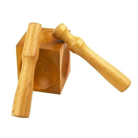 Square Wood Dapping Block Punch Kit For DIY Doming Shaping And Stamping Jewelry Blanks Perfect For Copper Gold Silver Aluminum Sheets Includes 1 Block And 2 Punches Concave Block For Smooth Forming