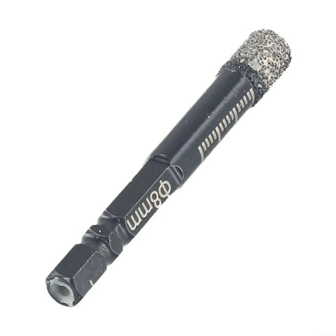 Diamond Dry Drill Bit Set For Marble Ceramic Tile Glass Granite And Concrete With Internal Cooling Wax For Smooth Fast Dry Core Drilling.