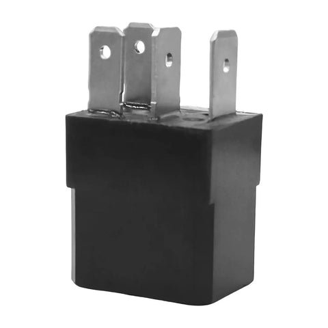 Drop In Nissan Compatible 12V DC Power Relay, 4 Pin, Beefy 35A Automotive Relay for General Purpose Switching, side view