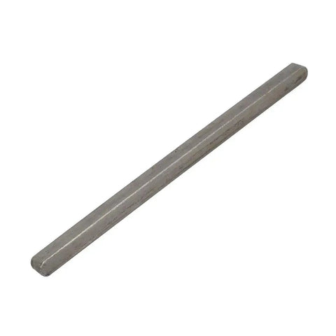 Carbon Steel Key Stock Set 100mm By 5mm By 5mm Straight Keystocks In Gray 14 Pieces With Undersized Tolerance For Loose Fit In Keyways