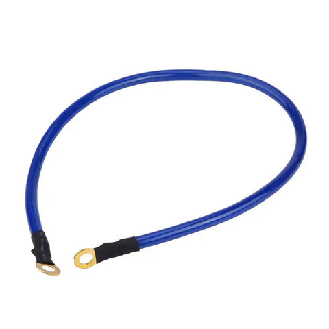 Universal Car Grounding Kit With PVC Ground Wires Set Includes 2 100cm Cables, 2 80cm Cables, And 1 60cm Cable, blue PVC wire