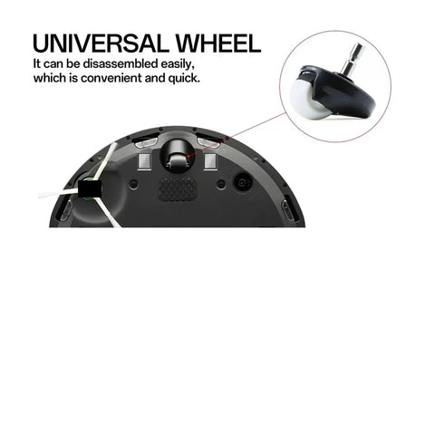 Directional Wheel Assembly For Roomba Vacuum Cleaners Compatible With 500 600 700 800 I7 E5 E6 900 Series Omni No Fuss Replacement Part