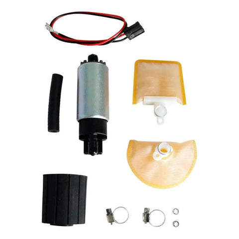 In Tank Fuel Pump Replacement Kit E8213 With Installation Kit for 12V Cars and Trucks, includes pump, filters, wiring, clamps