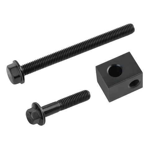 Alternator Pump Pulley Adjuster Kit DIY Friendly with retainer bolts and nuts for Hyundai Elantra Accent Tiburon Kia Spectra