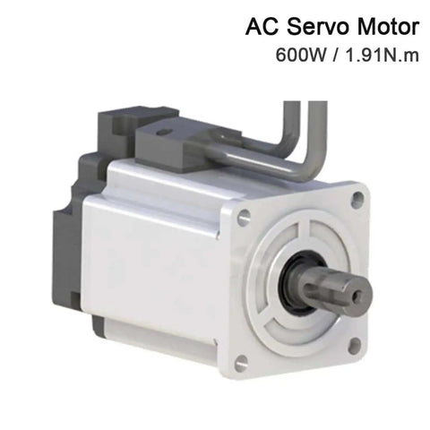 600W AC Servo Motor With 1.91 Nm Torque, 3000 RPM, 230V Single-Phase Drive For Industrial Control Applications Model 60ST M01930