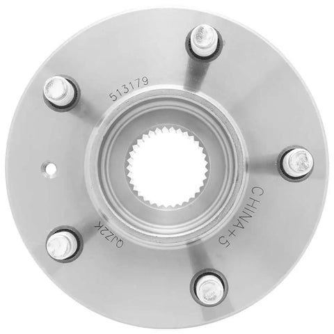 Top view of 1-Pack Front Wheel Hub Bearing Assembly for 4-Wheel ABS Models - Fits Buick Cadillac Chevrolet Oldsmobile Pontiac Saturn
