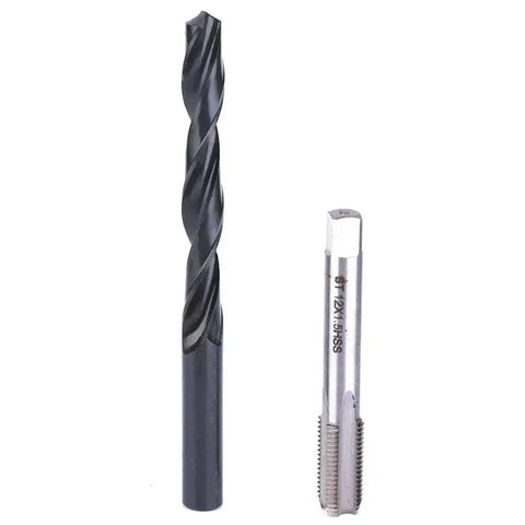 Professional Thread Repair Kit M12x1.5 Stainless Steel 17 Piece Set with insert drill and tap for automotive applications.