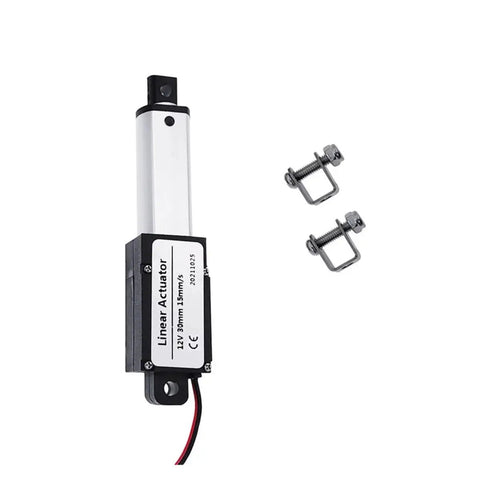 12V Micro Electric Linear Actuator Kit With 30N 60N 100N 150N Torque, 30mm To 150mm Stroke, DC Motor Controller