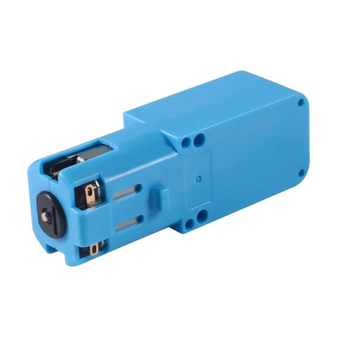 4 Pcs All Metal Gear Motors TT DC 3V To 6V 1 To 90 Reduction With 110 RPM Output Single Shaft Blue Case For Robots Smart Cars DIY RC