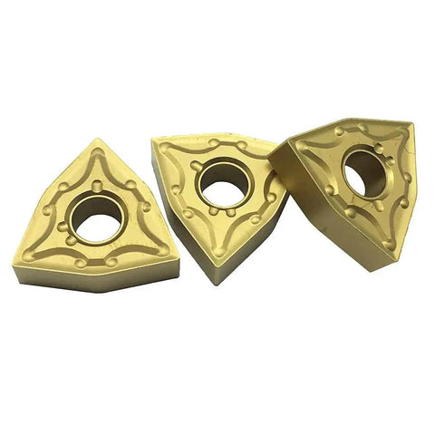 Solid Carbide Lathe Inserts WNMG431 WNMG432 For Finishing Steel Like A Pro With Bronze MA PVD Coating High Hardness Low Friction