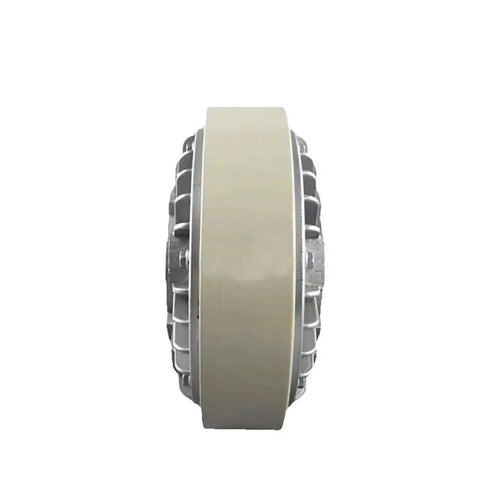 Side view of Hollow Shaft 24V Magnetic Powder Clutch Brake With Hole Type Design For Precise Non Contact Torque Transmission Fast Response
