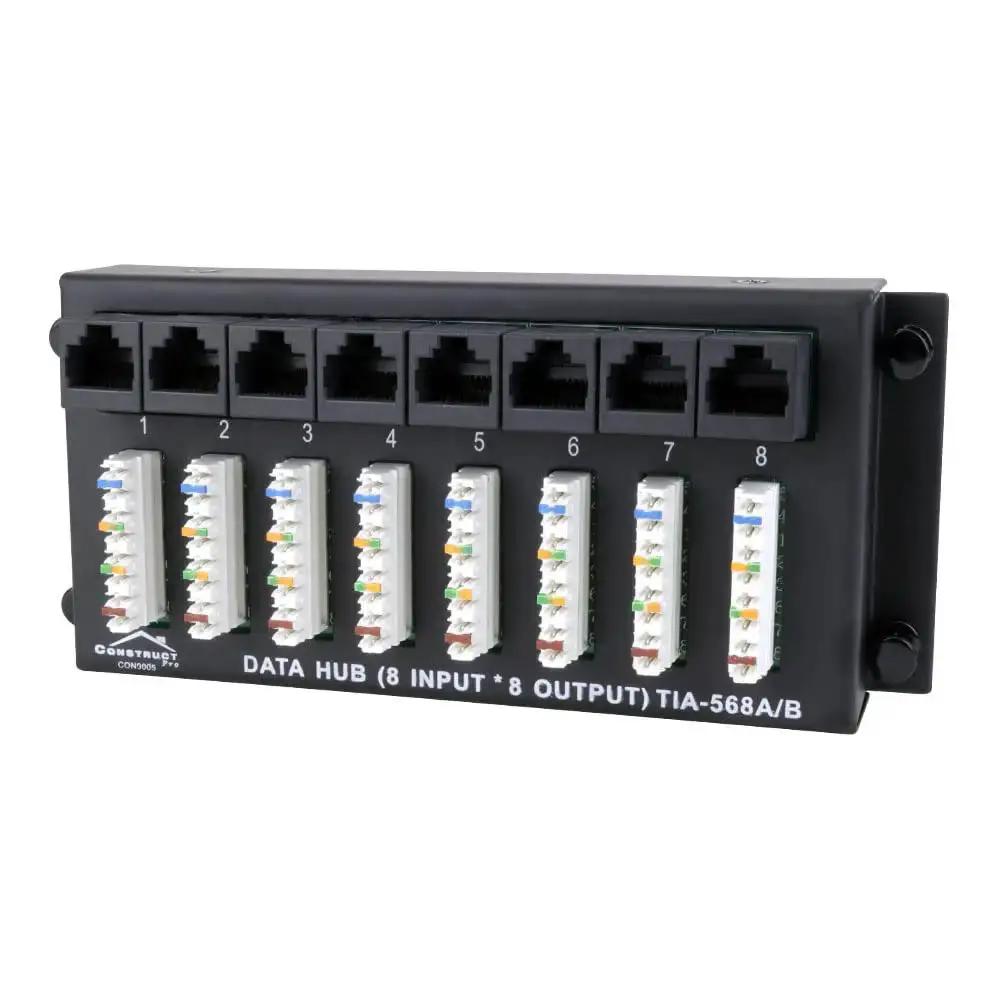 8 X 8 Ethernet Patch Panel Module For Home Office Netw...