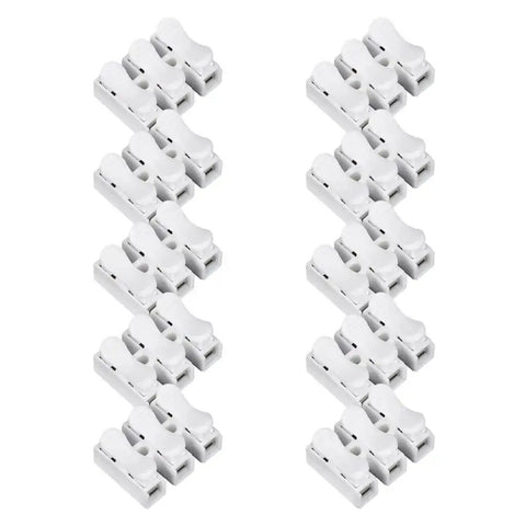 High Conductivity Quick Connect Terminal Block No Tools Needed For Instant Cable Wiring Heat Resistant Spring Clamp Terminal