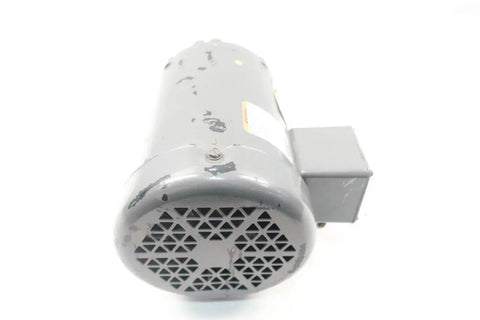 Back view of Single 3-Phase AC Motor Frame 56 3/4 HP 1725 RPM 5/8 in (15.88 mm) Shaft 208-230/460V Sealed ball bearing