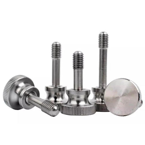 M3x10mm Captive Screws With Knurled Thumb Head Stainless Steel 4 Pack Heavy Duty Panel Fasteners